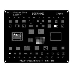 Precision laser-cut Accurate Positioning Anti-shift BGA Reballing Stencil, Model:For iPhone 13-13 Pro Max