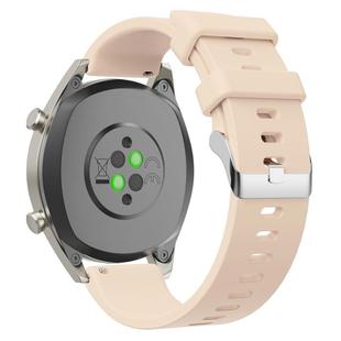 20mm Glossy Silicone Watch Band(Champagne Apricot)