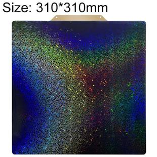 PEI Coating Smooth Starry PET Film Double-Sided 3D Printing Build Plate, Size:310x310mm