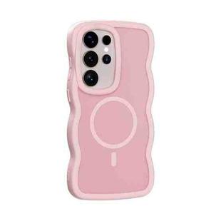 For Samsung Galaxy S24 Ultra 5G Skin Feel MagSafe Phone Case(Pink)
