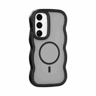 For Samsung Galaxy S25 5G / S24 5G Skin Feel MagSafe Phone Case(Black)
