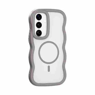 For Samsung Galaxy S25 5G / S24 5G Skin Feel MagSafe Phone Case(Grey)