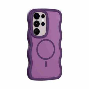 For Samsung Galaxy S25 Ultra 5G Skin Feel MagSafe Phone Case(Purple)