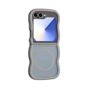 For Samsung Galaxy Z Flip 6 Skin Feel MagSafe Phone Case(Grey)