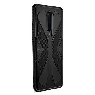 For OnePlus 8 Pro Butterfly Shadow Shockproof Rubber TPU Protective Case(Black)