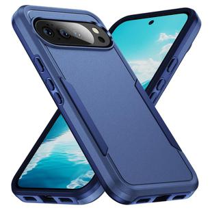 For Google Pixel 10 Pro Pioneer Armor Heavy Duty PC + TPU Phone Case(Blue)