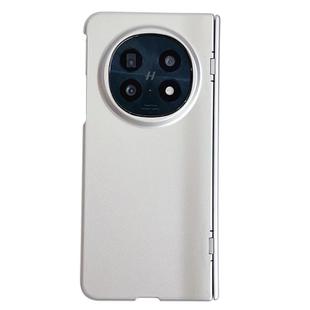 For OPPO Find N5 Integrated Spring Axis Skin Feel Phone Case(Silver)