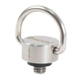 BEXIN LS020 Quick Release Plate Screws 1/4 inch C-Ring Adapter Mount Screws(Steel Color)