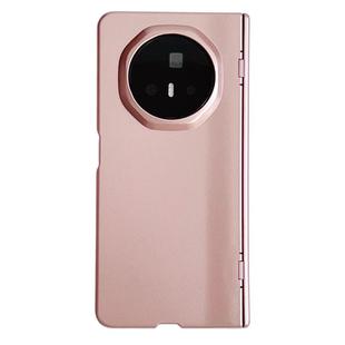 For Honor Magic V3 Integrated Spring Axis Skin Feel Phone Case(Rose Gold)