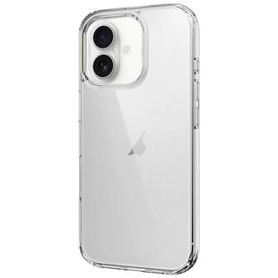 For iPhone 16 ROCK Pure Series Clear PC Hybrid TPU Phone Case(Transparent)