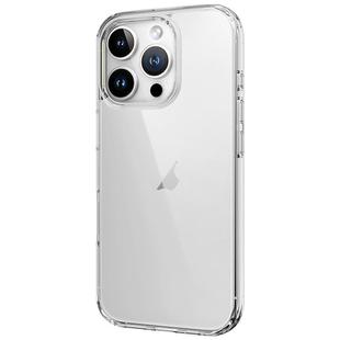 For iPhone 16 Pro Max ROCK Pure Series Clear PC Hybrid TPU Phone Case(Transparent)
