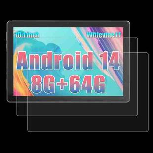 For Kotsren C11 Tablet 10.1 2pcs 9H 0.3mm Explosion-proof Tempered Glass Film