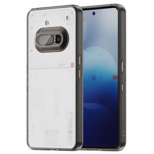 For Nothing Phone 3a PC Hybrid TPU Airbag Shockproof Phone Case(Transparent Black)