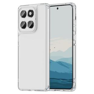 For Motorola Edge 60s PC Hybrid TPU Airbag Shockproof Phone Case(Transparent)
