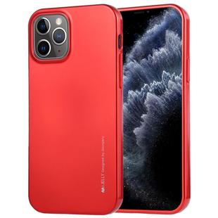 For iPhone 12 Pro Max GOOSPERY i-JELLY TPU Shockproof and Scratch Case(Red)