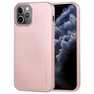 For iPhone 12 Pro Max GOOSPERY i-JELLY TPU Shockproof and Scratch Case(Rose Gold)