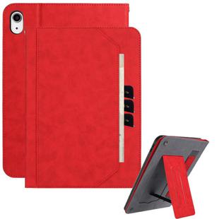 For iPad 2025 / 2022 Multifunctional Wristband Leather Smart Tablet Case(Red)