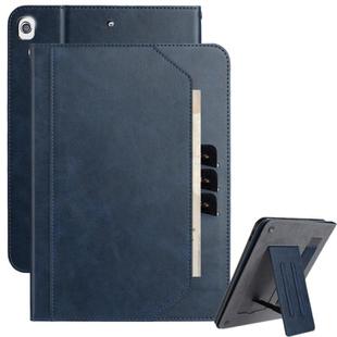 For iPad Air / Air 2 / 9.7 2018/2017 Multifunctional Wristband Leather Smart Tablet Case(Dark Blue)