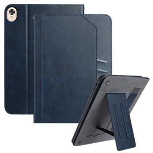 For Huawei MediaPad M6 10.8 Multifunctional Wristband Leather Tablet Case(Dark Blue)