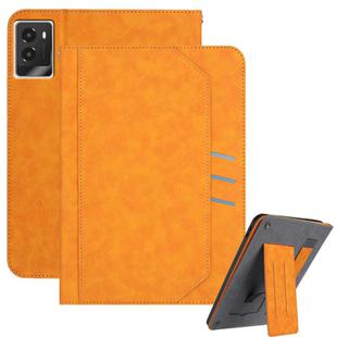 For Lenovo Legion Y700 2025 Multifunctional Wristband Leather Tablet Case(Yellow)