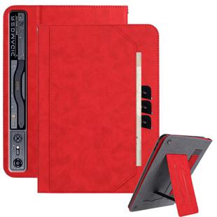 For ZTE nubia RedMagic Nova Multifunctional Wristband Leather Tablet Case(Red)