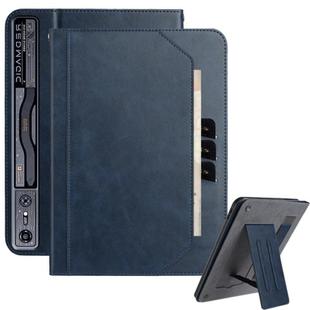 For ZTE nubia RedMagic Nova Multifunctional Wristband Leather Tablet Case(Dark Blue)