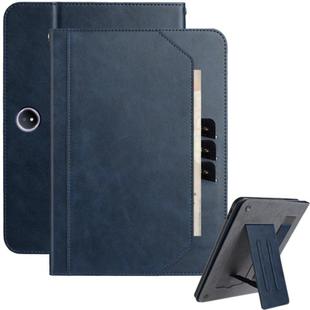 For OPPO Pad 3 2024 / Pad 2 Multifunctional Wristband Leather Tablet Case(Dark Blue)