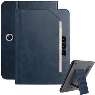 For OPPO Pad 3 Pro 12.1 2024 Multifunctional Wristband Leather Tablet Case(Dark Blue)