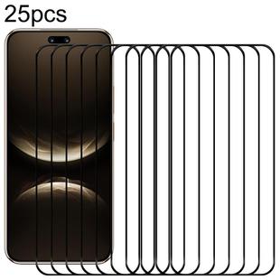 For Huawei nova 14 Ultra 25pcs 9H HD 3D Curved Edge Tempered Glass Film