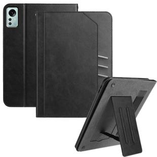 For Xiaomi Pad 5 Pro 12.4 Multifunctional Wristband Leather Tablet Case(Black)