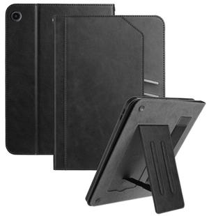 For Samsung Galaxy Tab A9+ Multifunctional Wristband Leather Tablet Case(Black)