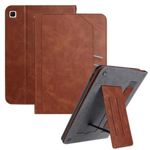 For Samsung Galaxy Tab S6 Lite 10.4 Multifunctional Wristband Leather Tablet Case(Brown)