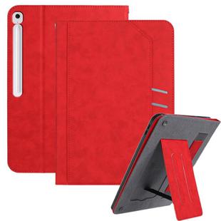 For Samsung Galaxy Tab S10 FE+ Multifunctional Wristband Leather Tablet Case(Red)