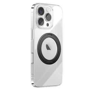 For iPhone 16 Pro Max JOYROOM JR-16JL6 Ultra-Thin Magnetic Phone Case with 360 Rotatable Ring(Black)