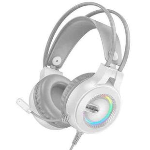 Borofone BO111 Eminent Wired Head-mounted Gaming Headphones(White)
