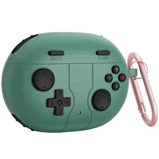 For Beats Studio Buds+ Retro Game Console Style Silicone Earbuds Case(Green)