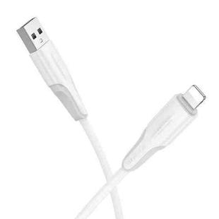 Borofone BX119 New USB to 8 Pin Charge Data Cable, Length:1m(White)
