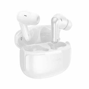 Borofone FQ9 Plus Peaceful TWS ANC+ENC Noise Reduction Wireless BT Headset Earbuds(White)