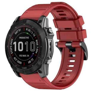 For Garmin 22mm Official Quick Release Silicone Watch Band(Red)
