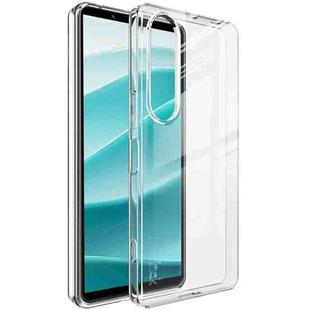 For Sony Xperia 1 VII imak UX-10 Series Transparent Shockproof TPU Phone Case(Transparent)