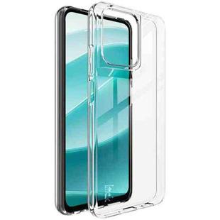 For Motorola Moto G 5G 2025 imak UX-10 Series Transparent Shockproof TPU Phone Case(Transparent)