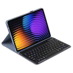 For Xiaomi Pad 7 / Pad 7 Pro 11.2 PX-MI7 Voltage Bluetooth Keyboard Leather Tablet Case(Dark Purple)