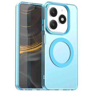 For Infinix Smart 8 / Hot 40i Candy Magsafe PC Hybrid TPU Phone Case(Blue)