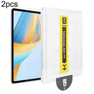For Honor Pad V8 11 inch 2pcs Dust-Free Easy Install HD Tempered Glass Film