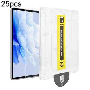 For Huawei MatePad Air 25pcs Dust-Free Easy Install HD Tempered Glass Film