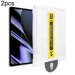 For OPPO Pad 2pcs Dust-Free Easy Install HD Tempered Glass Film