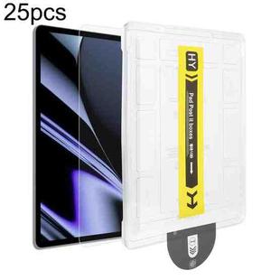 For OPPO Pad 25pcs Dust-Free Easy Install HD Tempered Glass Film