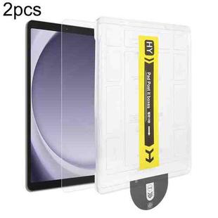 For Samsung Galaxy Tab A9 2pcs Dust-Free Easy Install HD Tempered Glass Film