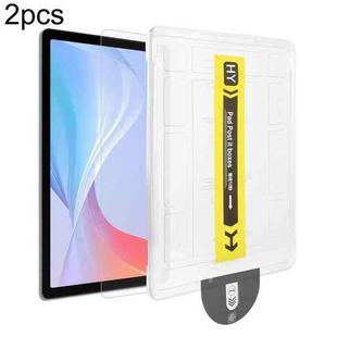For AGM Pad T2 2pcs Dust-Free Easy Install HD Tempered Glass Film