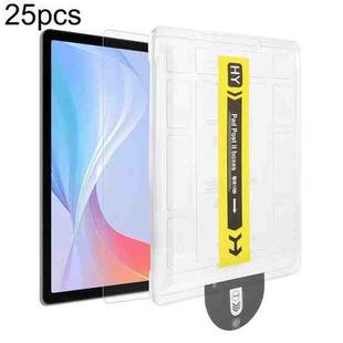 For AGM Pad T2 25pcs Dust-Free Easy Install HD Tempered Glass Film